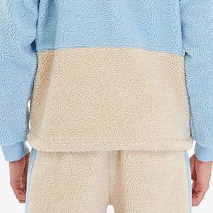 Sweat à capuche d'hiver pour hommes Sweatshirts à capuche Sherpa pour hommes Veste Sherpa personnalisée Plus Size Sweatshirts à capuche thermiques pour hommes Couleur contrastée - Product Image 6