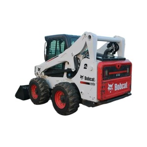 Maquinaria de construcción usada 2017 BOBCAAT S750 Venta directa de fábrica Ingeniería Cargador de ruedas Minicargadora - Product Image 1