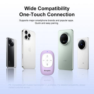 Télécommande Bluetooth KingMa MP03 pour défilement de vidéos TikTok, déclencheur et tourneur de page pour smartphones <span class=keywords><strong>iPhone</strong></span>, Android, <span class=keywords><strong>Samsung</strong></span> - Product Image 4