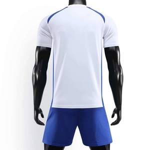 Conjuntos de entrenamiento de fútbol de poliéster 100% para hombre, superventas, camisetas de manga corta, pantalones cortos, servicio OEM para verano y otoño personalizado - Product Image 6