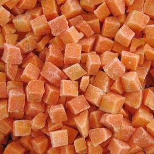 Export Grade Frozen Carrot Cubes Slices Sticks High Quality Organic IQF BQF Vegetables Bulk PE Bag Packing From Vietnam - Product Image 3