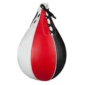 Sac de frappe rapide réglable unisexe, best-seller, en cuir personnalisé, écologique, durable, pour l'entraînement de boxe - Product Image 1