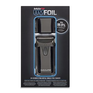 Afeitadora Eléctrica UV Desinfectante de Lámina Única con Carga USB, Cabezal Metálico Lavable, Afeitadora Facial con Cuchillas Dobles y Triples de Repuesto - Product Image 1
