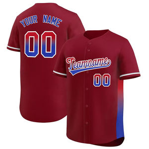 Camiseta de béisbol para hombre de último diseño a precio barato, camiseta de béisbol de sublimación de tamaño personalizado de color sólido para hombre - Product Image 2