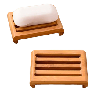 Porte-savon en bois OEM, tailles, formes et gravures personnalisées disponibles - Product Image 3