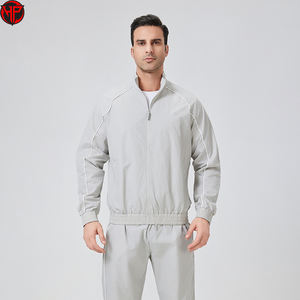 Conjunto de Chaqueta Cortavientos de Diseño Personalizado, Traje Deportivo de Dos Piezas, Traje Deportivo de Nailon, Conjunto Cortavientos Personalizado para Hombre - Product Image 4