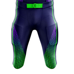 Uniforme de football américain confortable 100% polyester respirant antibactérien à séchage rapide pour hommes - Prix bas Design simple - Product Image 4