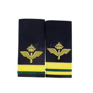 ตราประดับไหล่แบบ Epaulette คุณภาพพรีเมียม ออกแบบได้ตามต้องการ ปรับขนาด/สี/โลโก้ได้ เป็นมิตรกับสิ่งแวดล้อม ปักอย่างดี คุณภาพสูง สำหรับทุกเพศ - Product Image 3