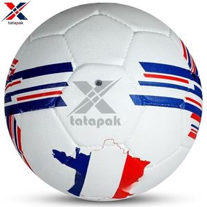 Ballon de football d'entraînement professionnel, logo personnalisé, taille officielle 5, haute qualité, durable, utilisation en extérieur, fabrication en usine - Product Image 3