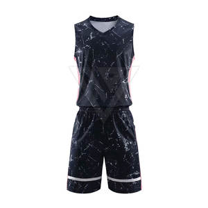 Uniforme de baloncesto personalizado de alta calidad para hombre, jersey de malla de secado rápido reversible al por mayor, ropa deportiva transpirable - Product Image 1