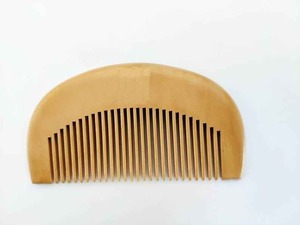 Indian Manufacture Wooden <b>Hair</b> <b>Comb</b> with Fine and Wide Teeth for Salon Travel and Daily Use Available for Affordable Price - Product Image 3