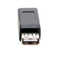 USB 2,0 AF/BF enchufe tipo A hembra a tipo B hembra adaptador conector convertidor Compatible con computadora Disco Duro impresora Cámara