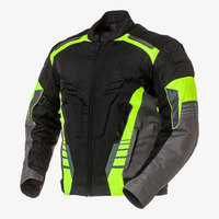 Chaqueta de Motociclismo Personalizada para Hombre,  % Poliéster Cordura, Ropa Deportiva, Resistente al Viento, Impermeable, Certificación CE Nivel 2, OEM