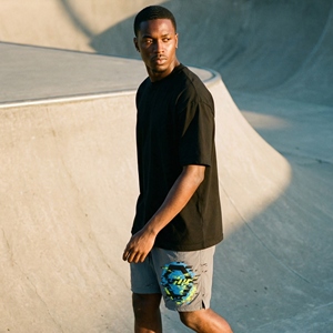 Shorts en nylon uni pour hommes, impression DTF, streetwear, coupe ample, délavé, décontracté, pour la salle de sport, demi-pantalon, séchage rapide et respirant, approvisionnement OEM - Product Image 5