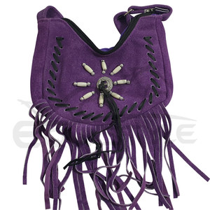 Wholesale <b>Suede</b> Purses Custom Design Multi Color Ladies <b>Fringe</b> <b>Bags</b> Small Size Bulk Order Women's Western Handbags Pakistan - Product Image 5