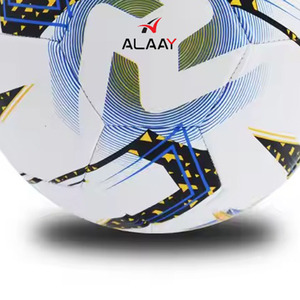 Alaay tamaño personalizado 5 partido oficial PVC cuero balón de fútbol y para entrenamiento de fútbol - Product Image 5