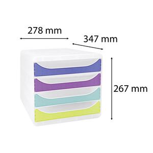 Caja de Almacenamiento EXACOMPTA 'Chromaline', Solución de Almacenamiento Duradera - Product Image 3