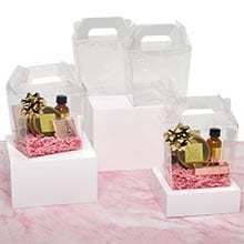 Disposable Clear PET Plastic Gift Boxes for Pop Closed Bottom Rectangular Square for Makeup Packaging Candles Electronic - Product Image 5