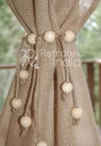 Magnifique embrasses de rideaux perlés en vrac de l'inde par réfractex inde, décoration faite à la main, embrasses de perles - Product Image 2