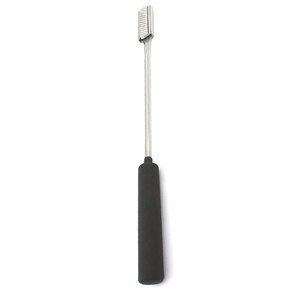 Flotteur dentaire équin RASP droit petit Instrument vétérinaire de qualité supérieure noir poignée antidérapante soins des dents de cheval en acier inoxydable - Product Image 6