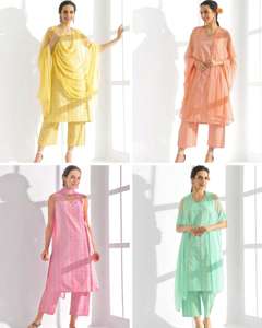 Indian Bollywood Designer Latest Exclusive Cotton Print Salwar <b>Suit</b> With Dupatta Available At Best Prices <b>For</b> Ladies Apparel - Product Image 2