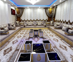 Oriental Floor Seating Ethnic <b>Sofa</b> <b>Arabic</b> Majlis <b>Sofa</b> Ottoman Style <b>Sofa</b> <b>Arabic</b> Jalsa Set Luxury Oriental Floor Seating - Product Image 3