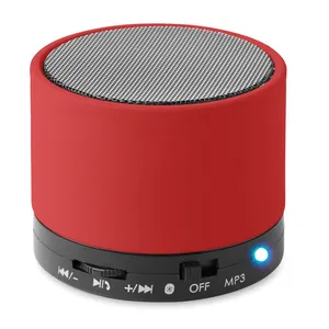 Haut-parleur sans fil rond personnalisé, accessoire musical, gadgets - Product Image 4