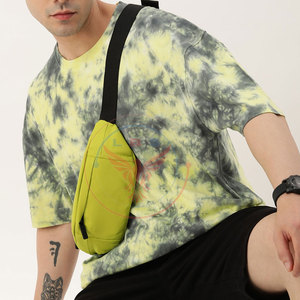 Camisetas Personalizadas con Logotipo, Teñidas con Técnica Tie Dye, de Poliéster/Algodón, Transpirables, Ecológicas y Ligeras, al por Mayor - Product Image 4