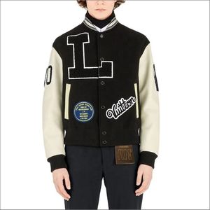 Veste universitaire pour hommes de haute qualité, meilleure vente en gros d'hiver en polyester/coton avec logo avant - Product Image 4