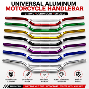 Manubre universel en aluminium pour moto haute résistance pour mini moto et motocross - Product Image 2