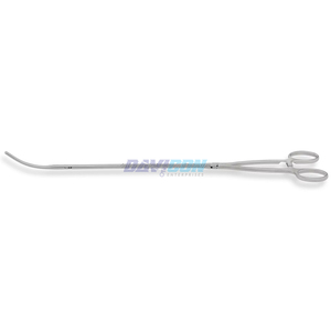 Pinza DeBakey Toracoscópica de Acero Inoxidable, Curva de 60mm, Mandíbulas Atraumáticas 1x2, Eje de 5mm, con Trinquete, Longitud de Trabajo de 21cm (14.25'') - Product Image 3