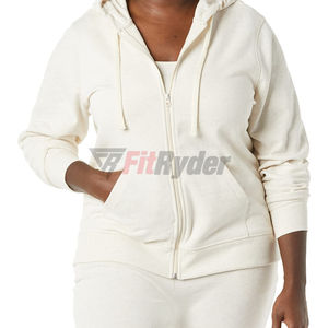 Sweats à capuche décontractés pour femmes de haute qualité grande taille sweat respirant techniques perlées vente d'hiver tarif de gros - Product Image 5