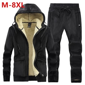 Men Tracksuit Casual Joggers Hooded Sportswear Jackets And <b>Pants</b> 2 Piece Sets Hip Hop Running Sports <b>Suit</b> S-XXXL - Product Image 5
