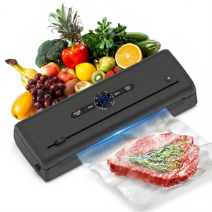 Máquina Selladora <span class=keywords><strong>de</strong></span> Alimentos <span class=keywords><strong>al</strong></span> Vacío Automática para Cocina Doméstica <span class=keywords><strong>de</strong></span> 70Kpa con Cortador Deslizante Incorporado, Máquina <span class=keywords><strong>de</strong></span> Envasado <span class=keywords><strong>al</strong></span> Vacío para el Hogar - Product Image 1