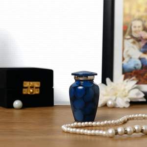 Bulk Manufacturer of Export Quality 100% Aluminum Metal Material Keepsake Cremation <b>Urns</b> at Best Market Price - Product Image 1