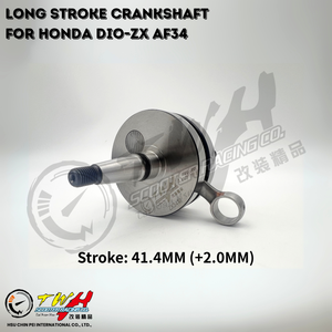 TWH DIO ZX <b>Motorcycle</b> Full Metal Long Stroke Racing Crankshaft <b>Scooter</b> - Product Image 2