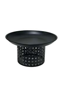 Support de service décoratif pour la maison en acier inoxydable enduit de poudre noire d'aspect admirable fournitures de service de gâteau de table - Product Image 6