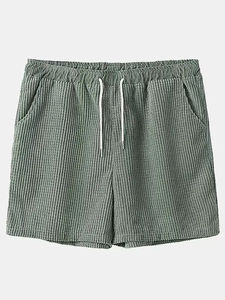 New Fashion <b>Men</b> Custom <b>Shirt</b> and Shorts Set <b>Corduroy</b> <b>Men</b> Summer High Quality Two Piece Short Set Reasonable Price OEM Service - Product Image 6