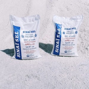 Sal Marina Refinada del Sinaí Egipcio |   Bolsa de 25 kg de Grado Alimenticio |   Polvo Blanco Iodado de Alta Pureza al 99.8%, 30-70 PPM |   24 meses de duración en el mercado - Product Image 4