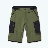 Shorts de VTT pour hommes, légers, écologiques, durables, multi-poches, utilitaires, en polyester/coton, personnalisables