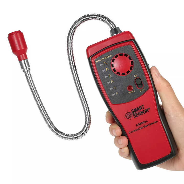 AS8800L Smart Sensor - Portable Combustible Gas Leak Detector