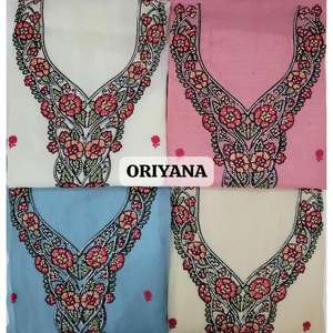 Traje de gabardina crujiente de algodón puro sin costuras para mujer elegante con Dupatta perfecto para el estilo tradicional e inteligente de todos los días - Product Image 3