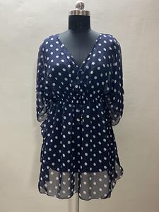 2025 femmes décontracté caftan robe imprimé tissu prêt Style court bureau dame vêtements de travail pour été plage vacances et fêtes - Product Image 2