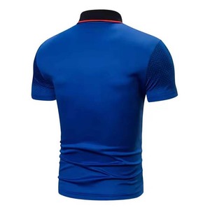 Camiseta de polo de poliéster y algodón de manga corta para hombre, transpirable, deportiva, verano, diseño personalizado, OEM, informal, estampado, para hombre - Product Image 2