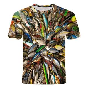 Quick Dry UPF 50 Fishing <b>Shirts</b> for Men Sublimated Print <b>Moisture</b> <b>Wicking</b> 100% Polyester Anti-Bacterial Breathable - Product Image 5