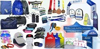 Personnalisé événement Marathons course course chemise débardeur gilet t-shirt short sac médaille Logo accessoire producteur hommes Marathon Singlet
