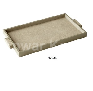 En gros En Bois et En Métal Plateau de Service - Product Image 4