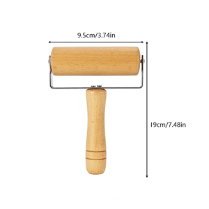 Rouleau à pâtisserie en bois de bambou - Product Image 5