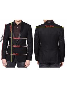 Veste de smoking pour hommes Blazer en velours marron Bouton grenouille Tenue de fête de mariage Manteau de dîner Veste de nouvel an et veste de Noël - Product Image 4