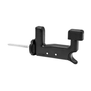 Fermaimposte in Plastica Nero Tipo Grillo 70 mm - Product Image 1